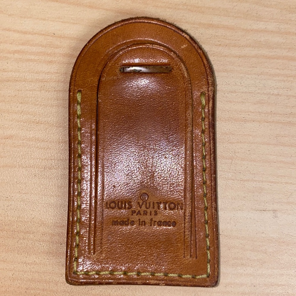 Louis Vuitton luggage tag